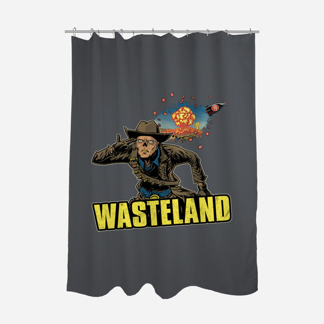 A Wasteland-None-Polyester-Shower Curtain-Betmac