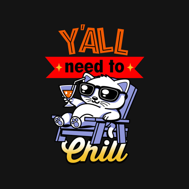 Y'all Need To Chill-Unisex-Crew Neck-Sweatshirt-Boggs Nicolas