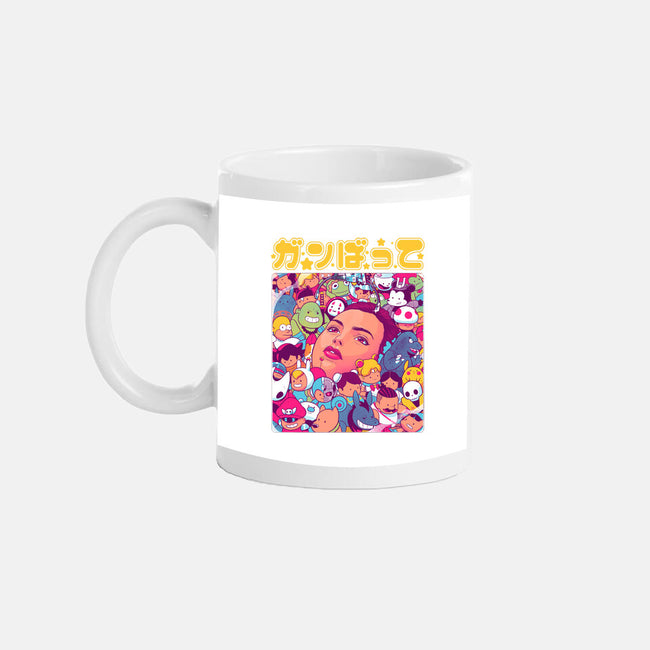 Ganbatte Machine-None-Mug-Drinkware-Bruno Mota