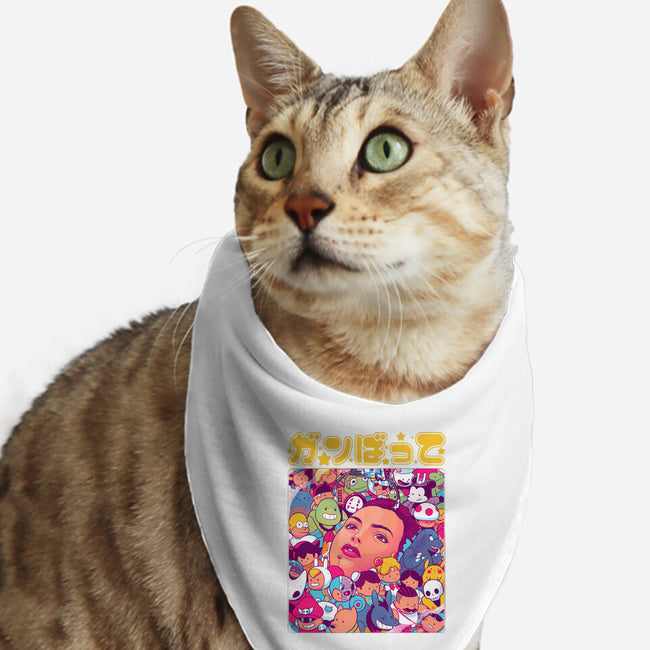 Ganbatte Machine-Cat-Bandana-Pet Collar-Bruno Mota