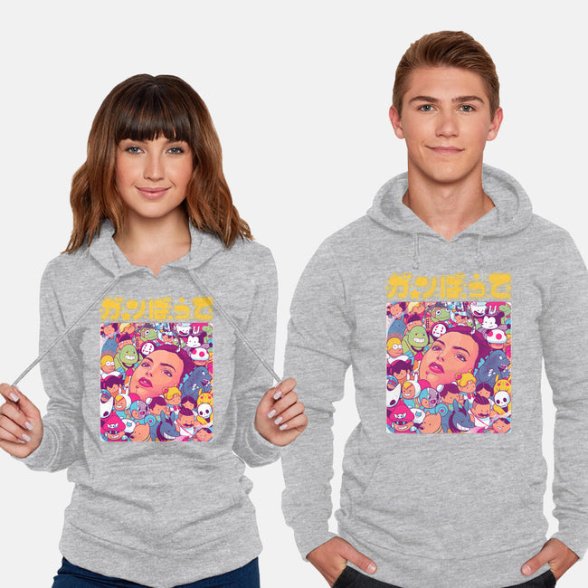 Ganbatte Machine-Unisex-Pullover-Sweatshirt-Bruno Mota