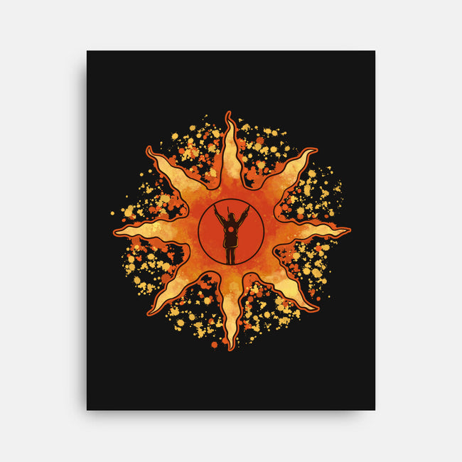 Knight Of Sun-None-Stretched-Canvas-nickzzarto