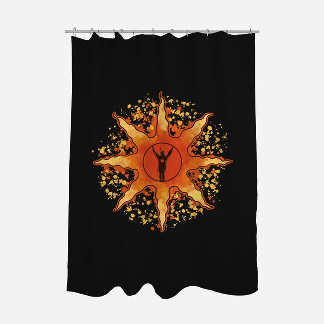 Knight Of Sun-None-Polyester-Shower Curtain-nickzzarto