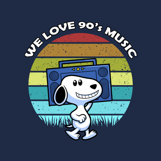 We Love 90s Music-Womens-V-Neck-Tee-Astrobot Invention