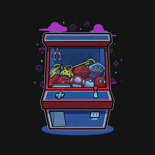 Retro Games Claw Machine-Unisex-Crew Neck-Sweatshirt-Astrobot Invention