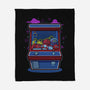 Retro Games Claw Machine-None-Fleece-Blanket-Astrobot Invention