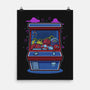Retro Games Claw Machine-None-Matte-Poster-Astrobot Invention