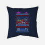 Retro Games Claw Machine-None-Removable Cover-Throw Pillow-Astrobot Invention