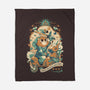 Neko's Awakening-None-Fleece-Blanket-ilustrata