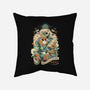 Neko's Awakening-None-Non-Removable Cover w Insert-Throw Pillow-ilustrata