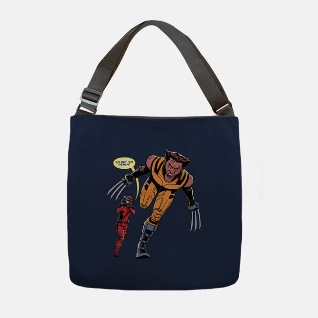 Go Get Em Peanut-None-Adjustable Tote-Bag-jmcg