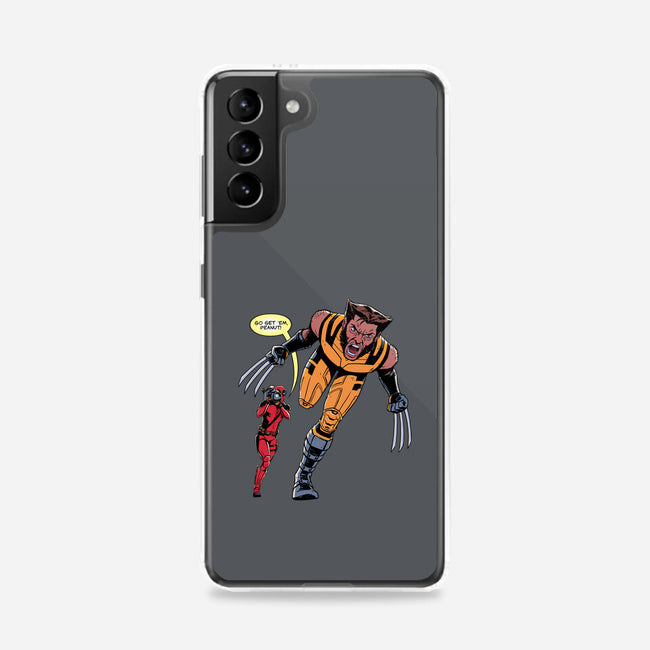 Go Get Em Peanut-Samsung-Snap-Phone Case-jmcg