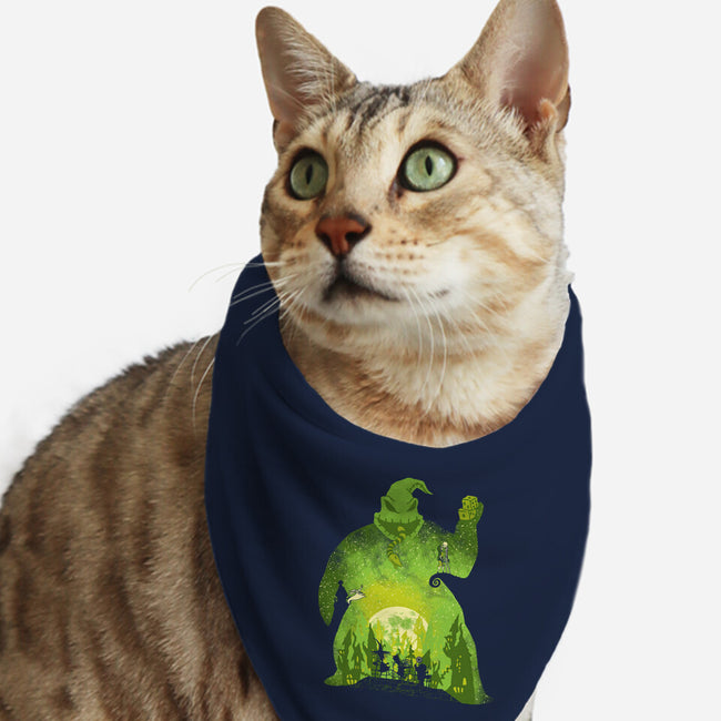 Evil Boogeyman-Cat-Bandana-Pet Collar-dalethesk8er