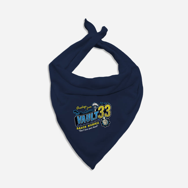 Greetings From Vault 33-Dog-Bandana-Pet Collar-Olipop