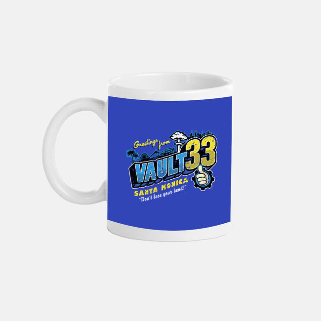 Greetings From Vault 33-None-Mug-Drinkware-Olipop