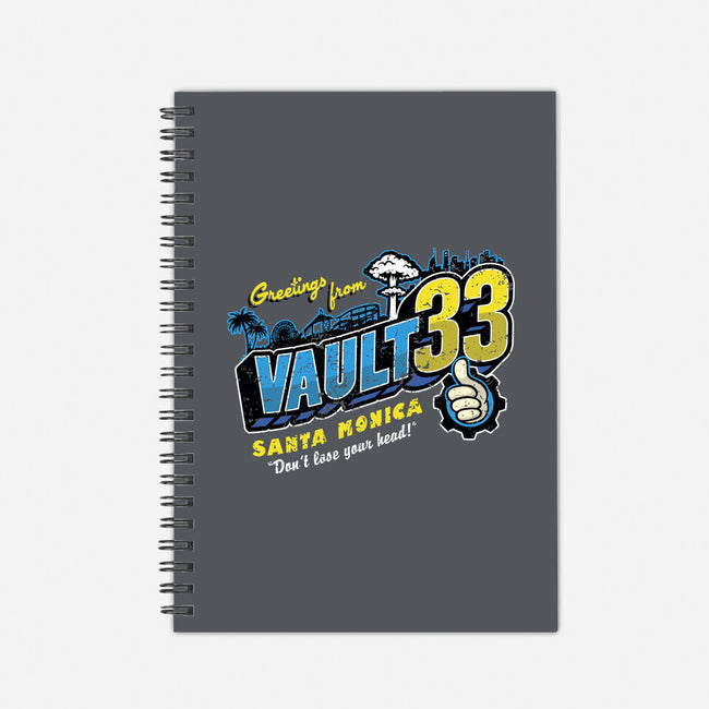 Greetings From Vault 33-None-Dot Grid-Notebook-Olipop