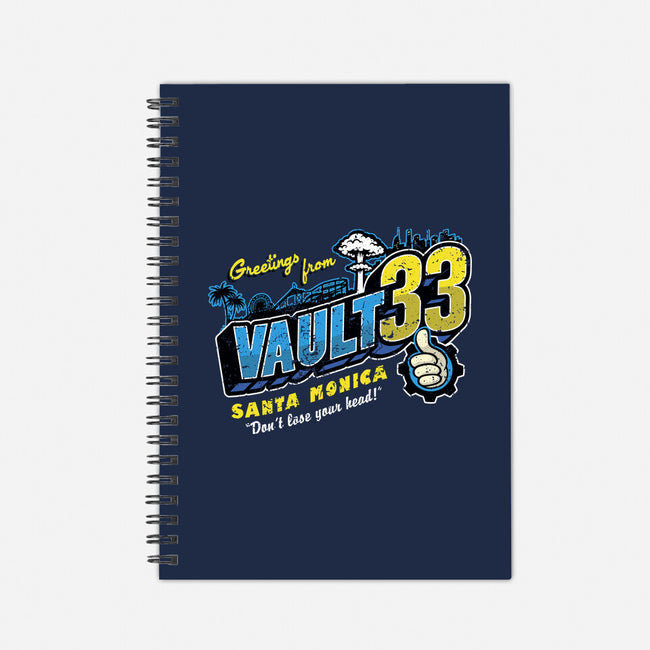 Greetings From Vault 33-None-Dot Grid-Notebook-Olipop