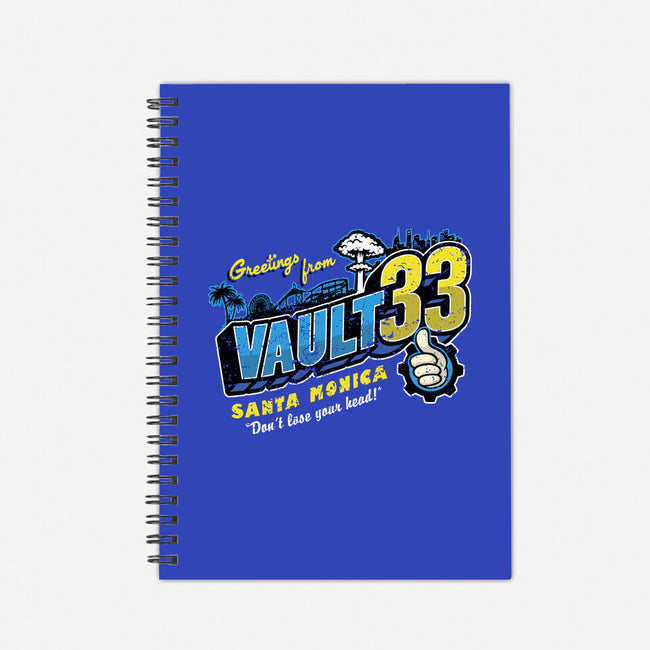 Greetings From Vault 33-None-Dot Grid-Notebook-Olipop