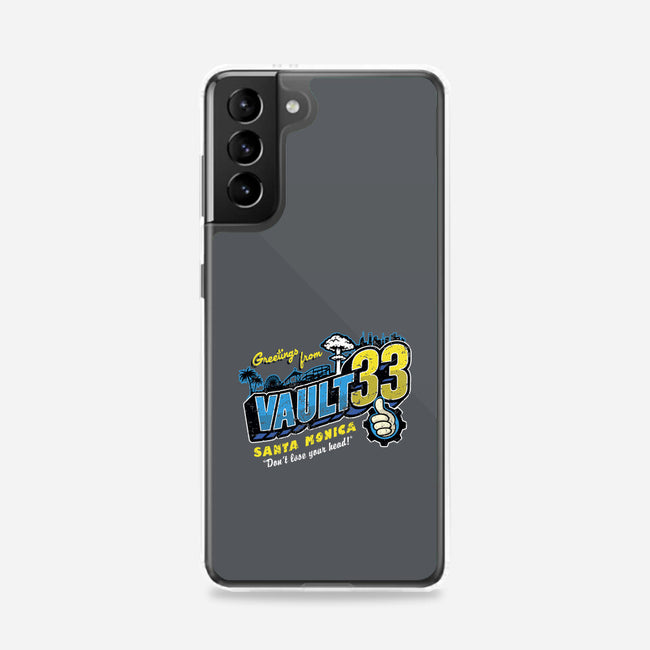 Greetings From Vault 33-Samsung-Snap-Phone Case-Olipop