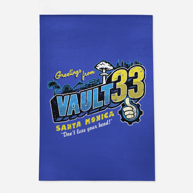 Greetings From Vault 33-None-Indoor-Rug-Olipop