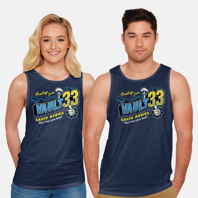 Greetings From Vault 33-Unisex-Basic-Tank-Olipop