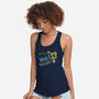 Greetings From Vault 33-Womens-Racerback-Tank-Olipop