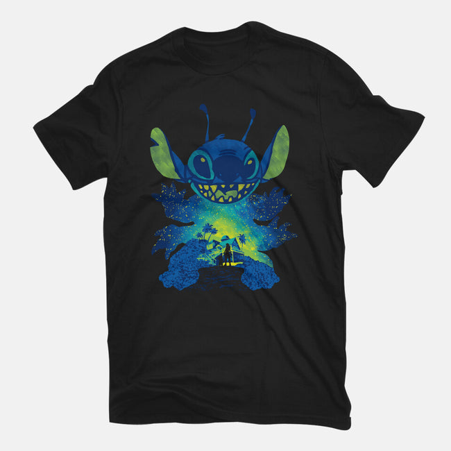 Alien Experiment-Womens-Basic-Tee-dalethesk8er