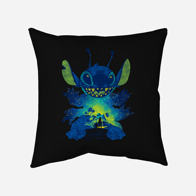 Alien Experiment-None-Non-Removable Cover w Insert-Throw Pillow-dalethesk8er