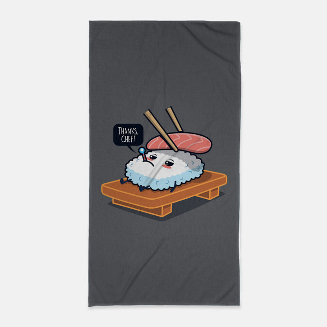 Sick Sushi-None-Beach-Towel-Boggs Nicolas