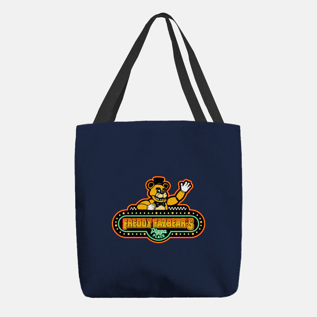 Fazbear's Pizza-None-Basic Tote-Bag-dalethesk8er