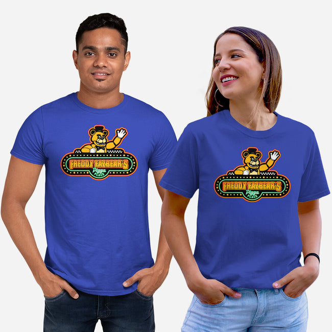 Fazbear's Pizza-Unisex-Basic-Tee-dalethesk8er