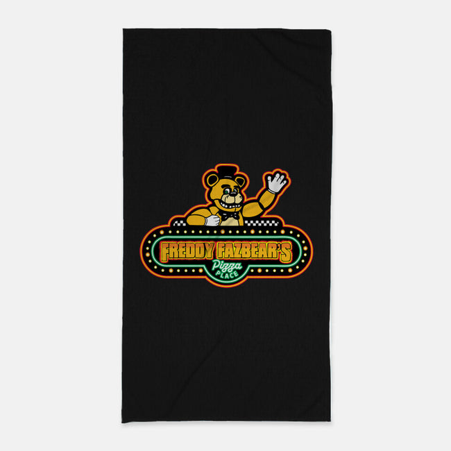 Fazbear's Pizza-None-Beach-Towel-dalethesk8er