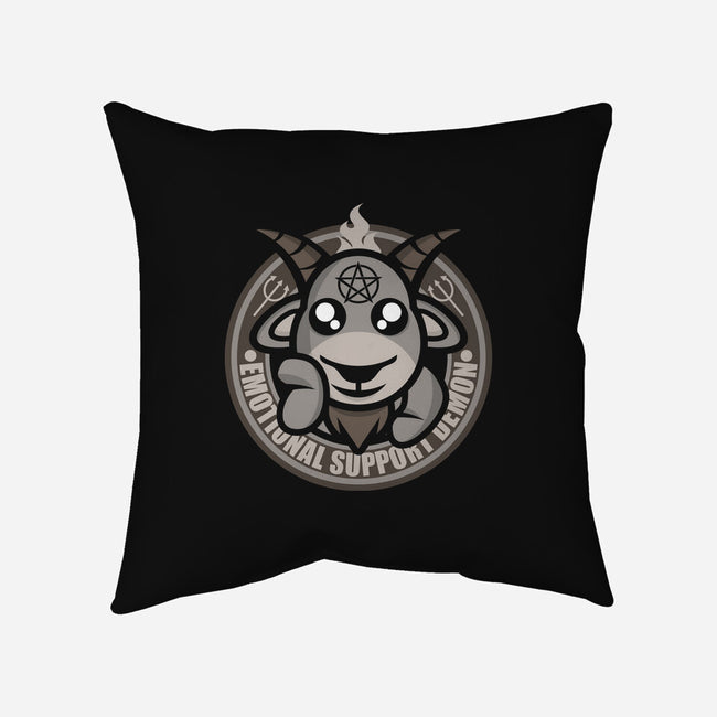 Your Emotional Support Demon-None-Non-Removable Cover w Insert-Throw Pillow-jrberger