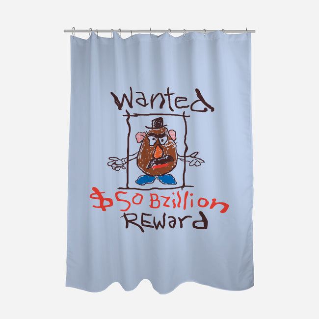 Wanted-None-Polyester-Shower Curtain-dalethesk8er