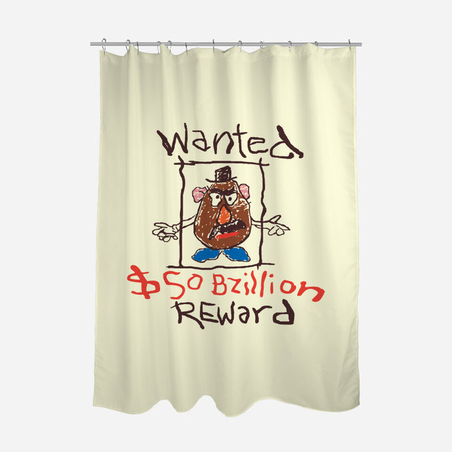 Wanted-None-Polyester-Shower Curtain-dalethesk8er