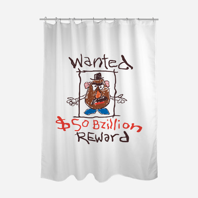 Wanted-None-Polyester-Shower Curtain-dalethesk8er