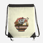 Ahoy Noodle Pirates-None-Drawstring-Bag-glitchygorilla