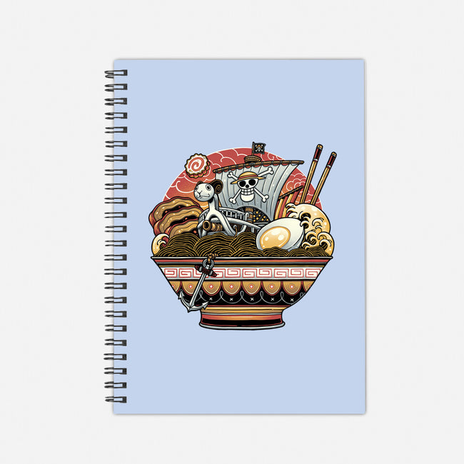 Ahoy Noodle Pirates-None-Dot Grid-Notebook-glitchygorilla