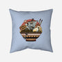Ahoy Noodle Pirates-None-Removable Cover w Insert-Throw Pillow-glitchygorilla
