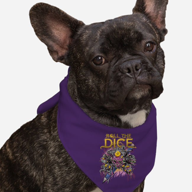 Mimic Dice-Dog-Bandana-Pet Collar-Guilherme magno de oliveira