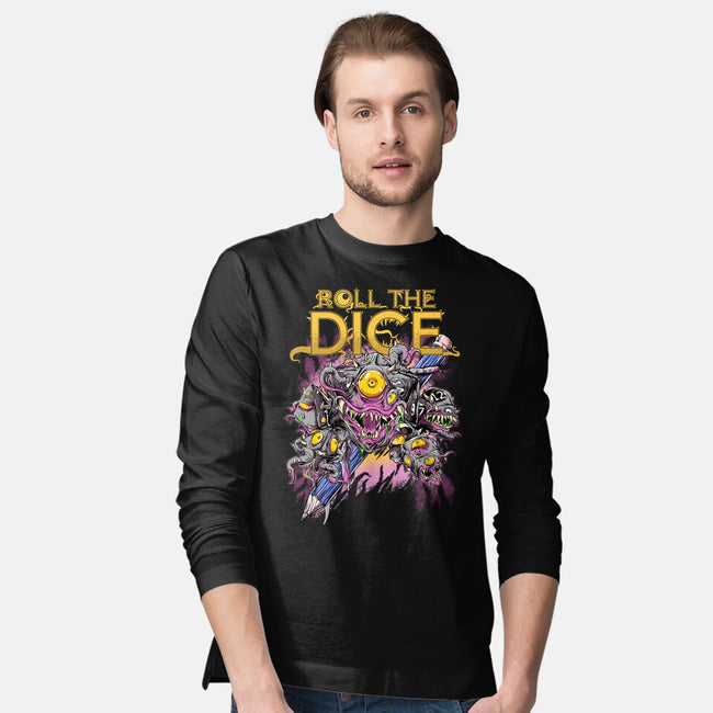 Mimic Dice-Mens-Long Sleeved-Tee-Guilherme magno de oliveira