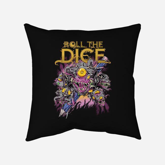 Mimic Dice-None-Non-Removable Cover w Insert-Throw Pillow-Guilherme magno de oliveira