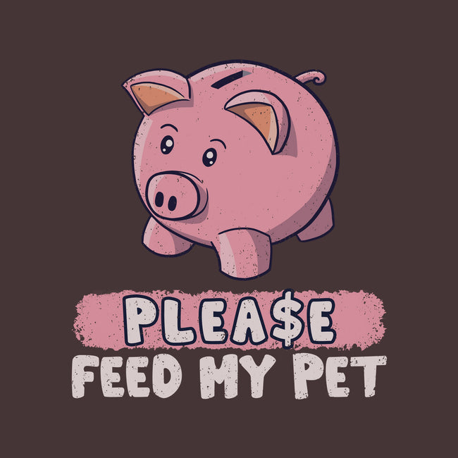 Please Feed My Pet-None-Glossy-Sticker-NMdesign