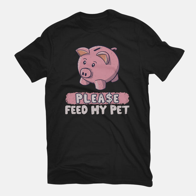 Please Feed My Pet-Unisex-Basic-Tee-NMdesign