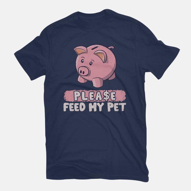 Please Feed My Pet-Womens-Basic-Tee-NMdesign