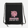 Please Feed My Pet-None-Drawstring-Bag-NMdesign