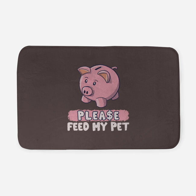 Please Feed My Pet-None-Memory Foam-Bath Mat-NMdesign