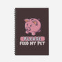 Please Feed My Pet-None-Dot Grid-Notebook-NMdesign