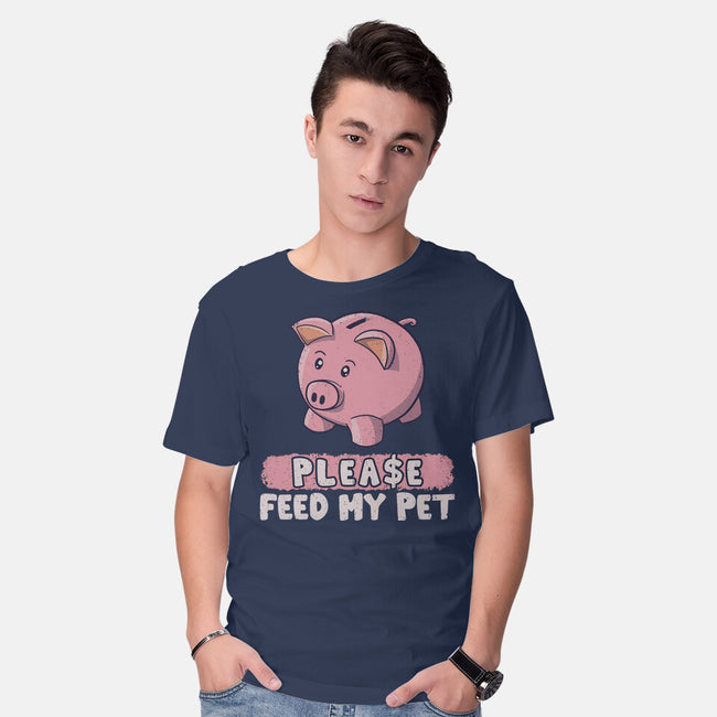Please Feed My Pet-Mens-Basic-Tee-NMdesign
