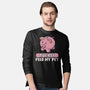 Please Feed My Pet-Mens-Long Sleeved-Tee-NMdesign